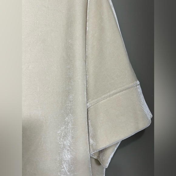 Like New Cupcakes And Cashmere Cream Velvet Top w/ Dolman Sleeves Size XS - Picture 4 of 6